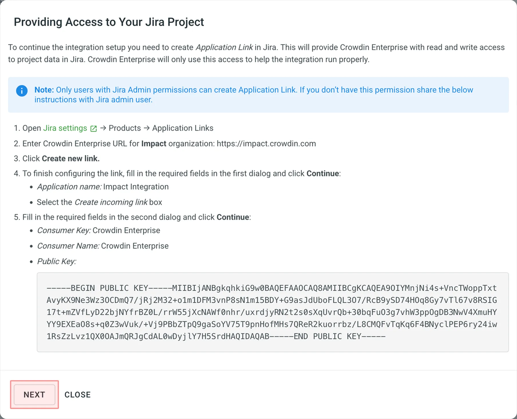 Providing Access to Your Jira Project